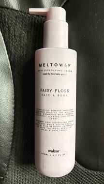 Wakse Meltoway Hair Removal Cream Face & Body Milk and Honey 6.7 fl oz